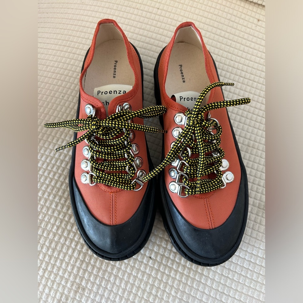 Proenza Schouler Cloth Lace Up Shoes